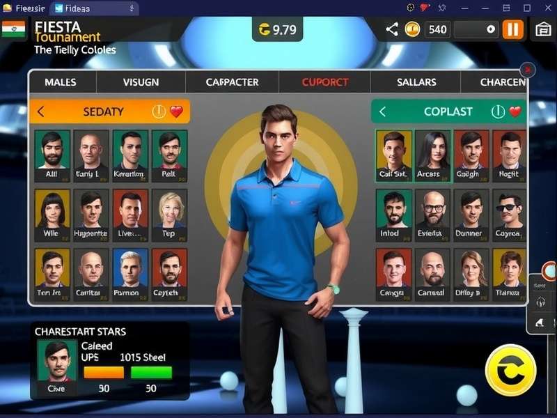 Fiesta Precision Pro Character Customization